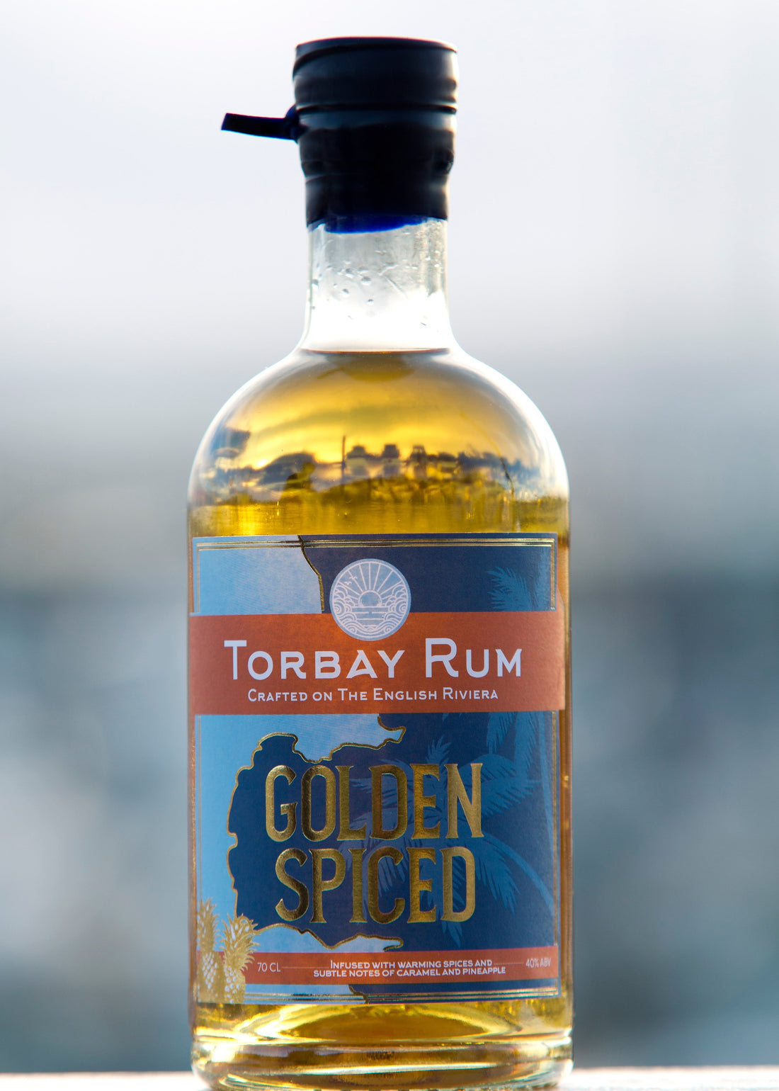 A Bottle of Golden Spiced Rum
