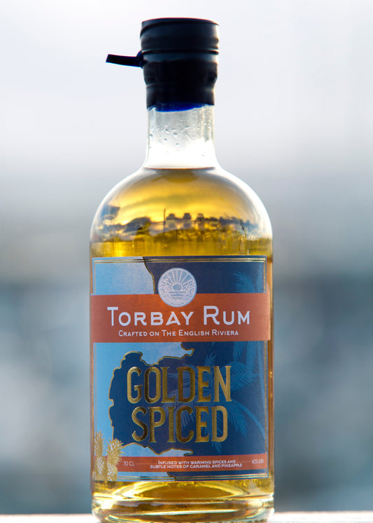 A Bottle of Golden Spiced Rum