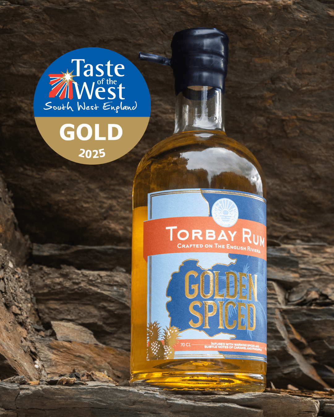 Golden Spiced Rum (70cl)